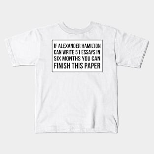 Hamilton 51 tries Kids T-Shirt